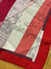 Load image into Gallery viewer, Hermes Le Monde Est Vaste Silk Scarf