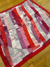 Load image into Gallery viewer, Hermes Le Monde Est Vaste Silk Scarf