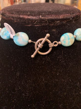 Load image into Gallery viewer, Crystal necklace with toggle clasp