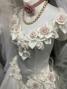 Mon Chéri Floral Rose Wedding Gown